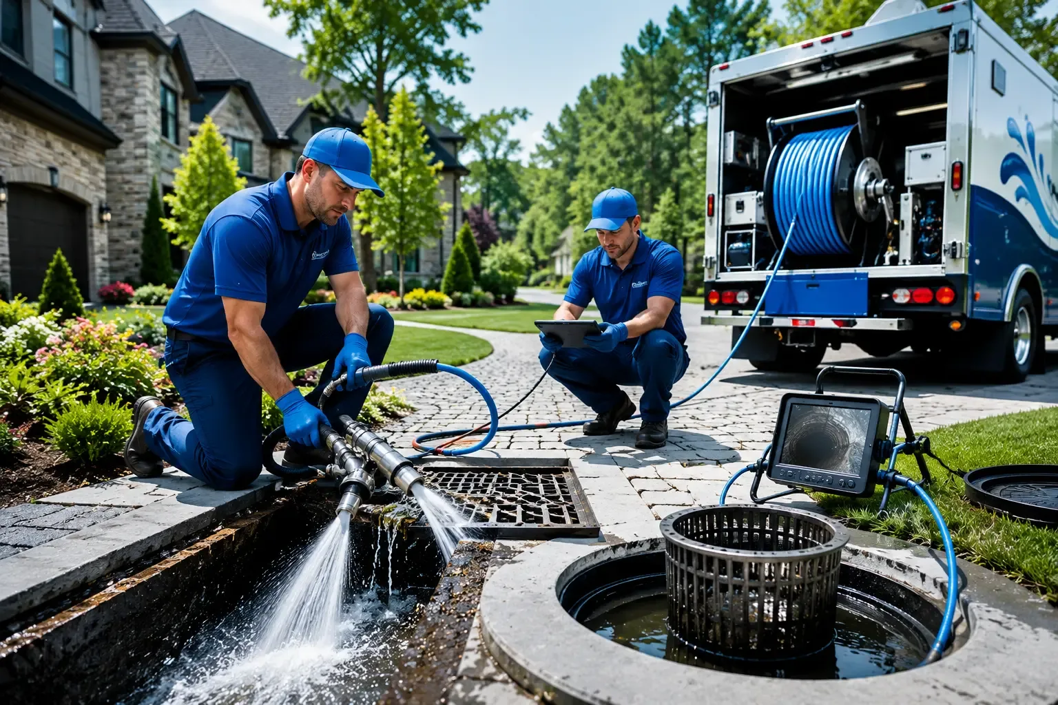 Local outdoor drain cleaning professionals in Cuba, IL