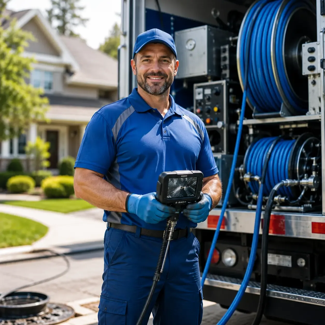 Local outdoor drain cleaning specialists in Cuba, IL